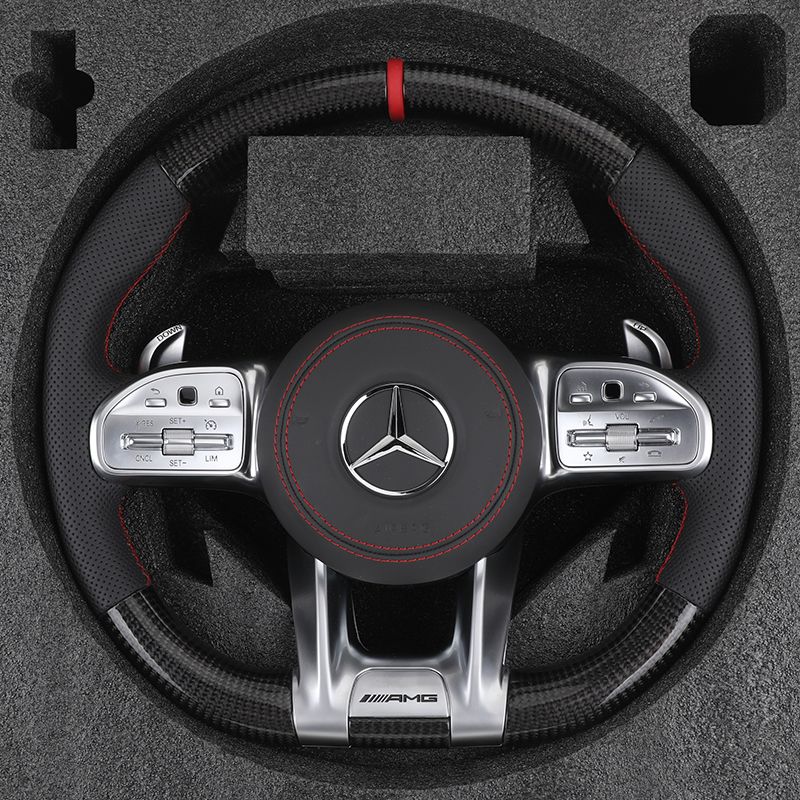 Volante de carbono para Mercedes Benz W205 W211 W212 GLC C253